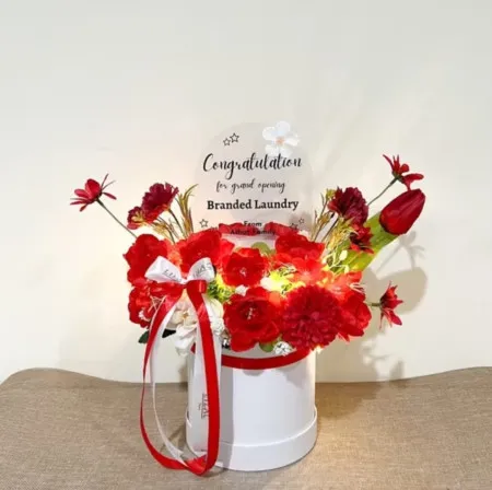 Bloom Box Akrilik Ucapan Grand Opening Dompu